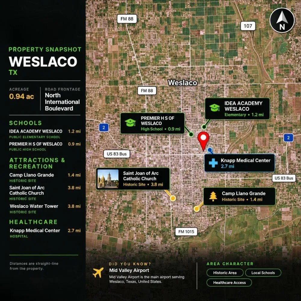 E Pike Boulevard Weslaco, TX 78599