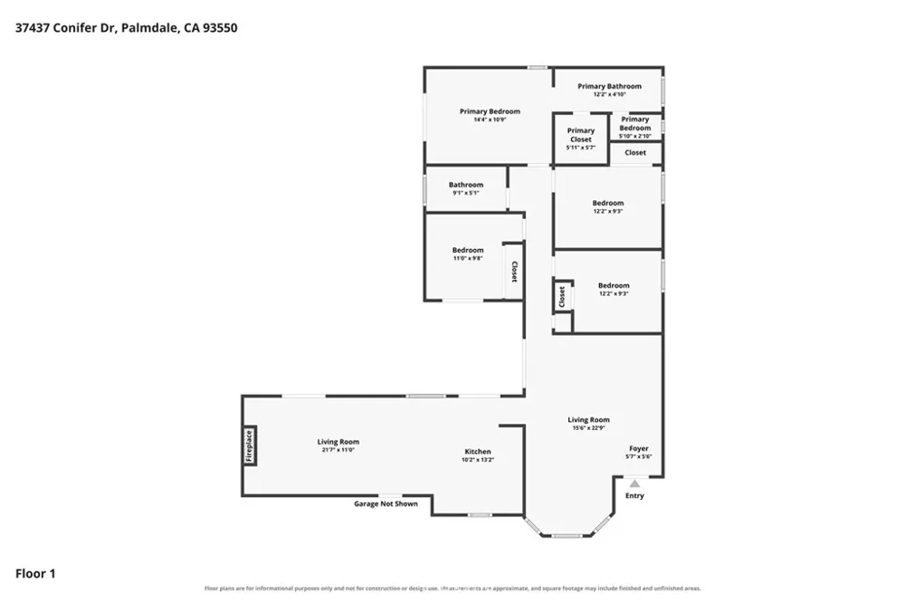 37437 Conifer Drive Palmdale, CA 93550