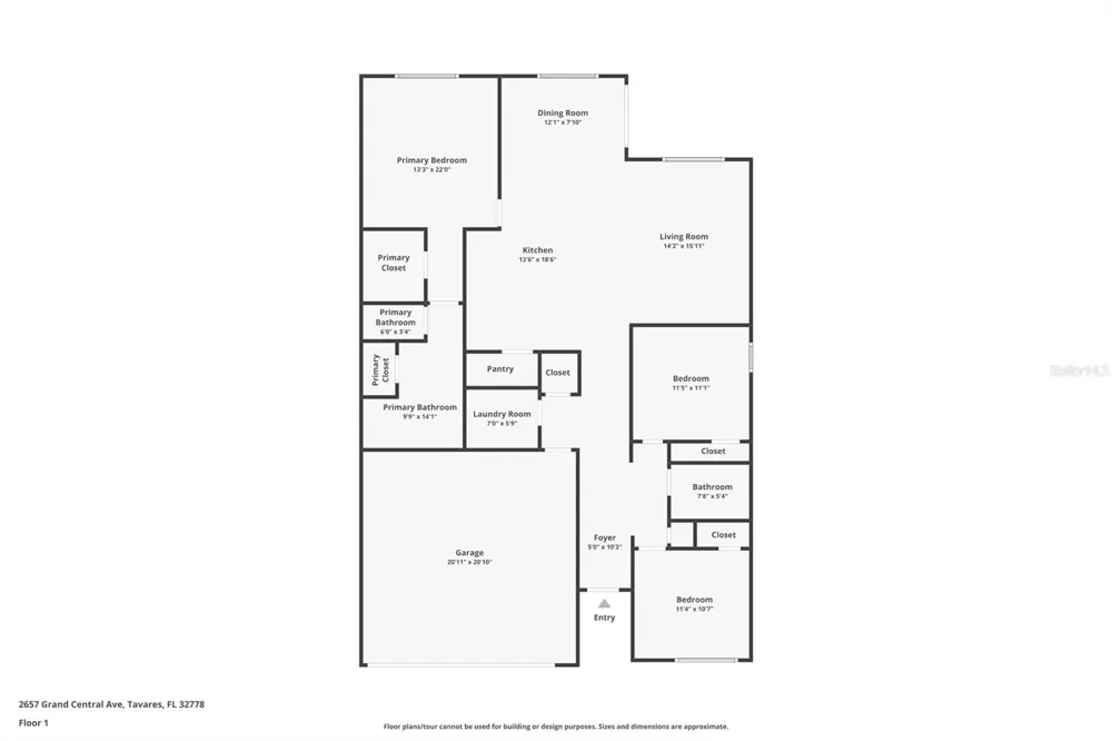 2657 GRAND CENTRAL AVE Tavares, FL 32778