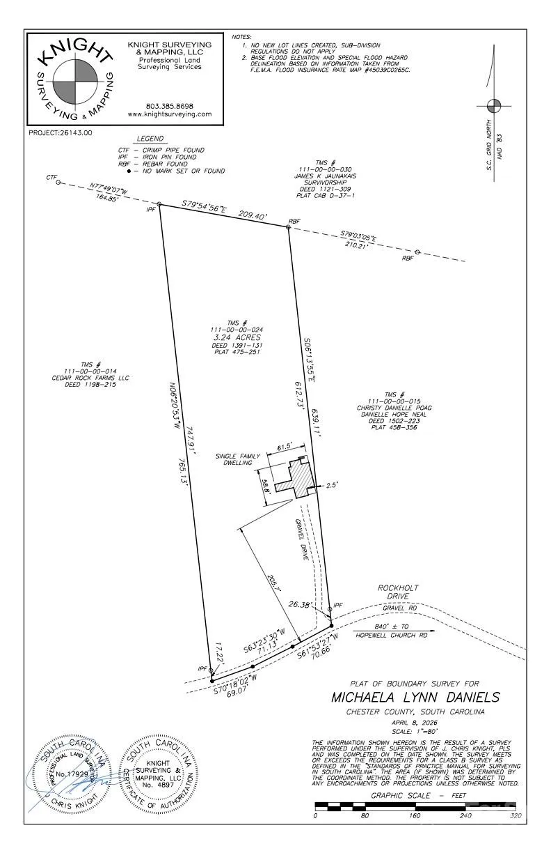 2344 Rockholt Drive Blackstock, SC 29014