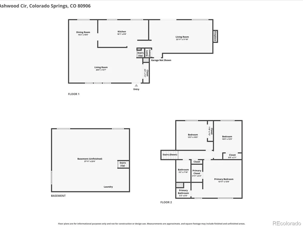 3380 Ashwood Circle Colorado Springs, CO 80906
