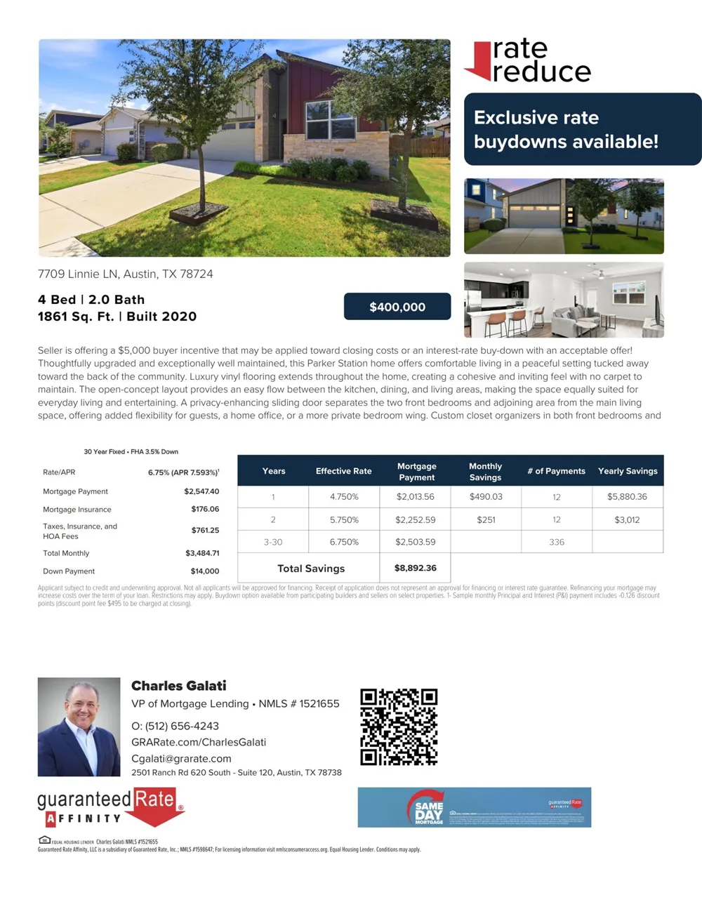 7709 Linnie Lane Austin, TX 78724