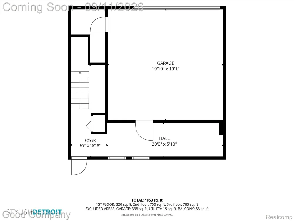 155 Gladstone Street Detroit City, MI 48202
