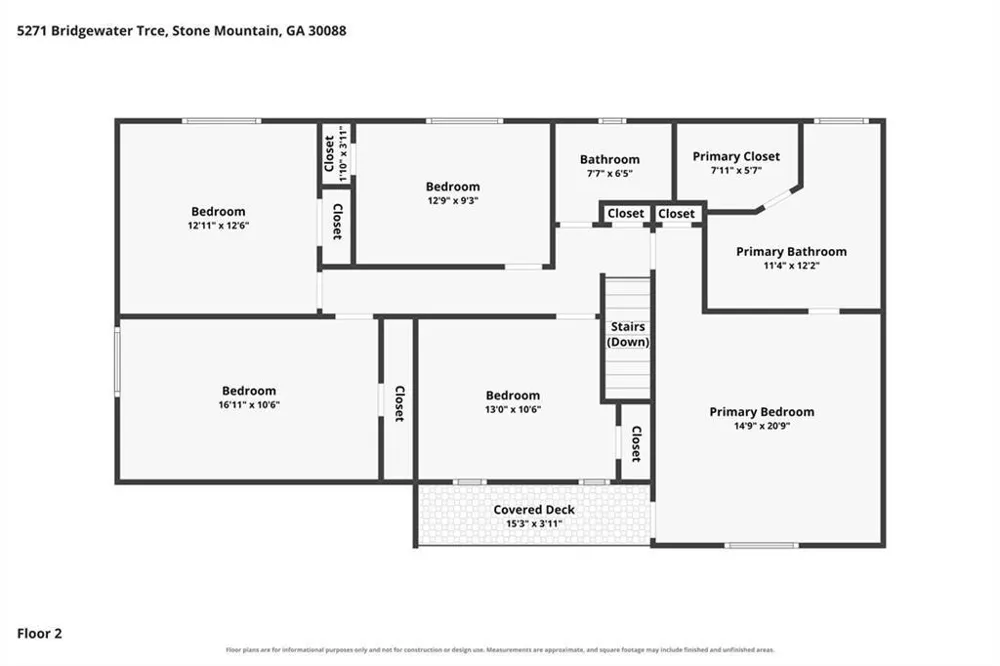 5271 Bridgewater Trace Stone Mountain, GA 30088