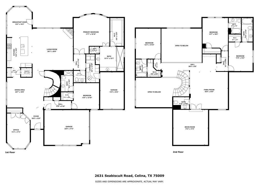 2631 Seabiscuit Road Celina, TX 75009