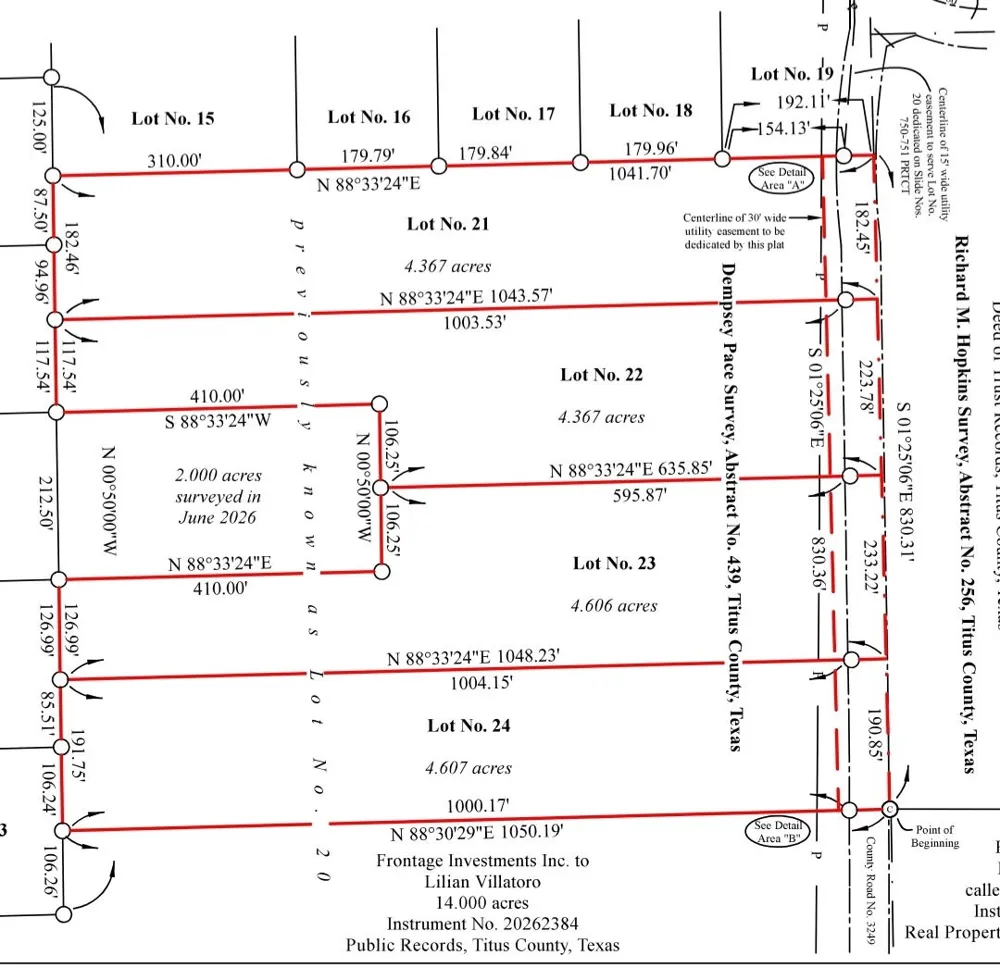 CR 3249 Mt Pleasant, TX 75455
