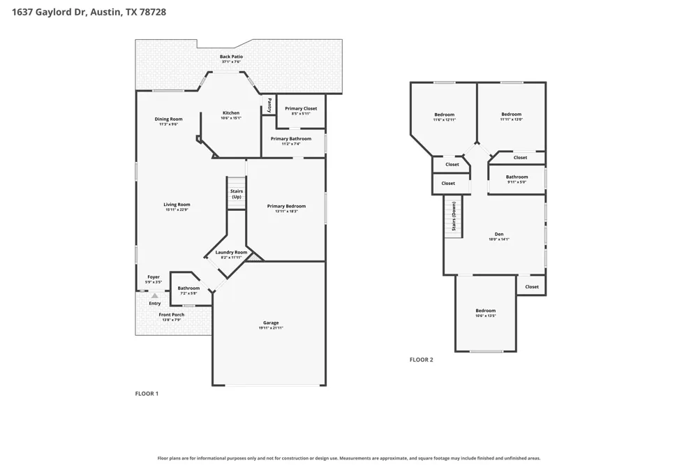 1637 Gaylord Drive Austin, TX 78728