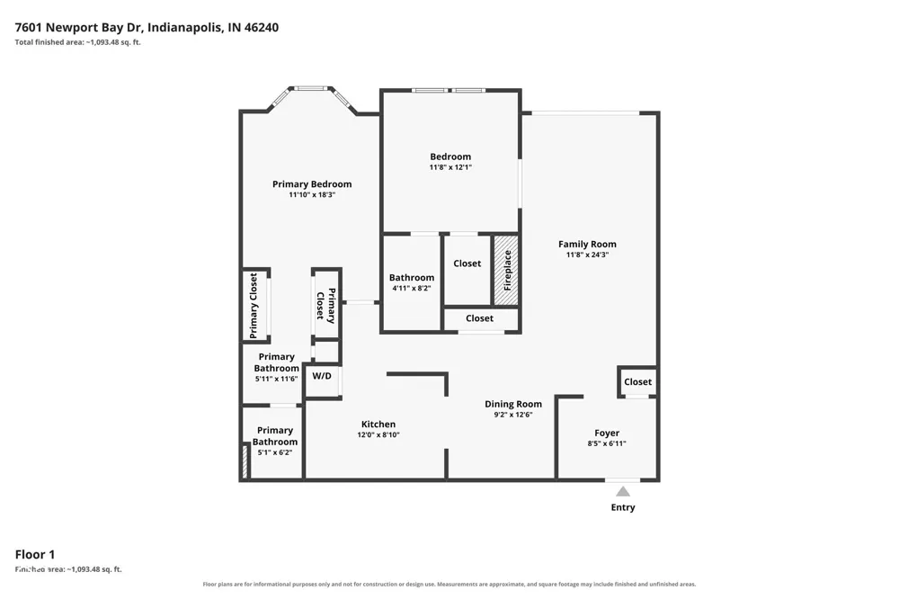 7601 Newport Bay Drive #112 Indianapolis, IN 46240