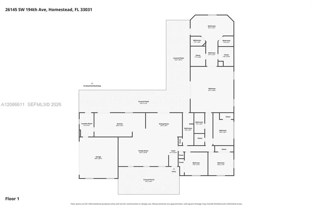 26145 SW 194th Ave Homestead, FL 33031