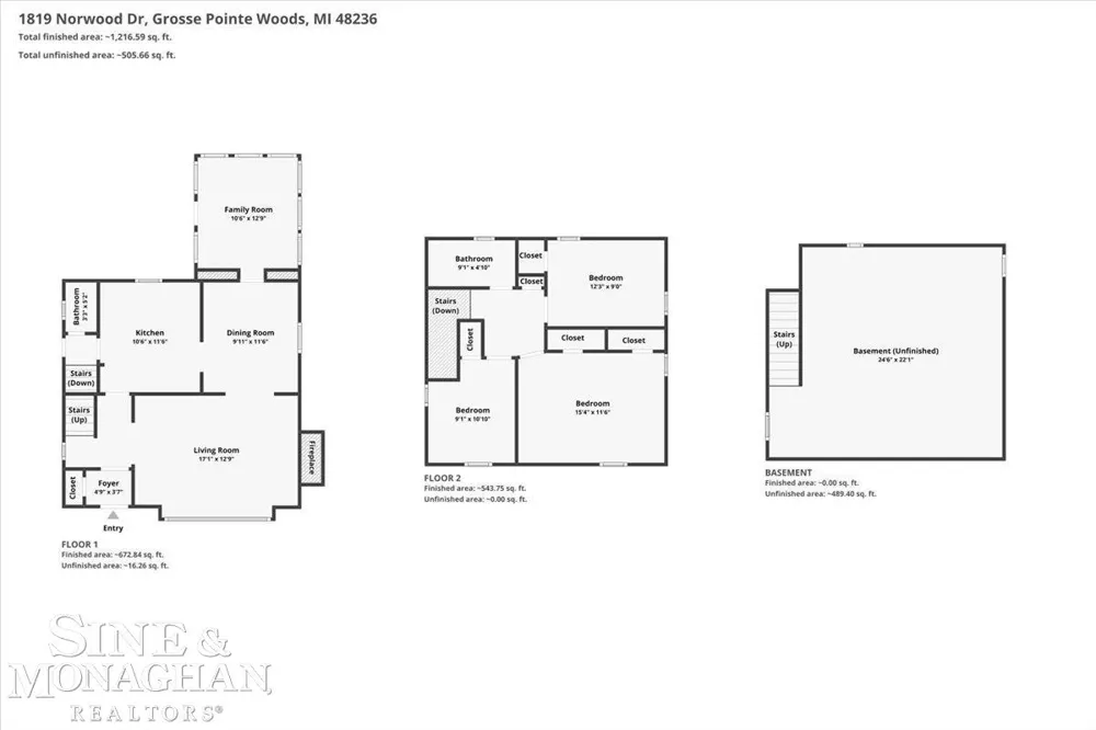 1819 Norwood Road Grosse Pointe Woods City, MI 48236
