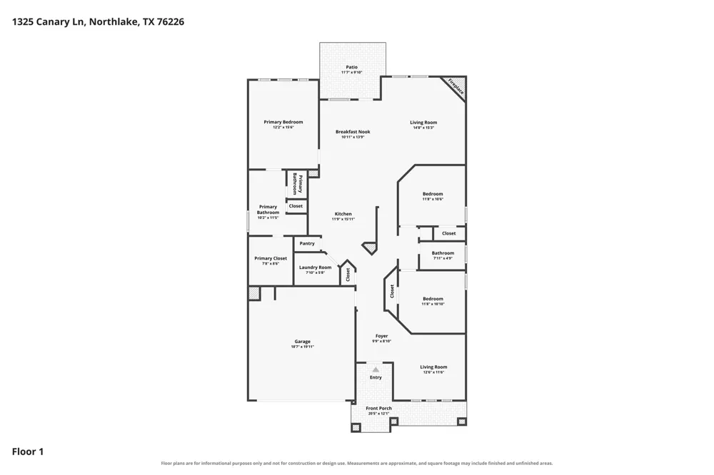 1325 Canary Lane Argyle, TX 76226