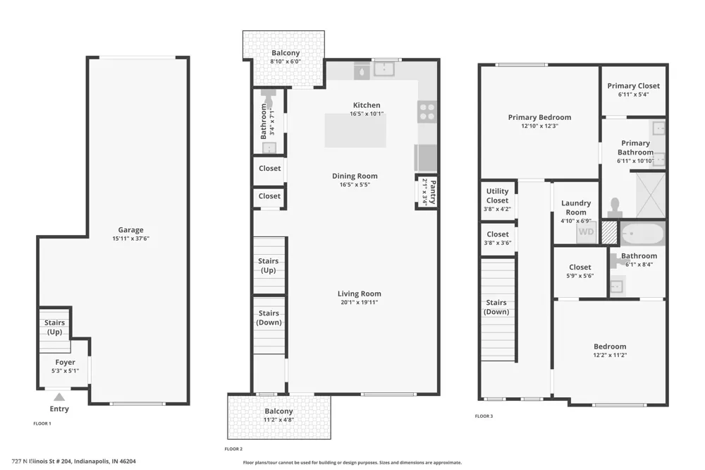 727 Illinois Street #204 Indianapolis, IN 46204