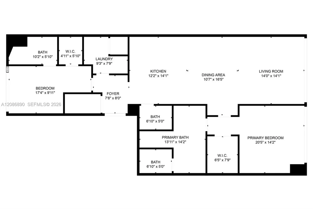 15701 Collins Ave #4603 Sunny Isles Beach, FL 33160