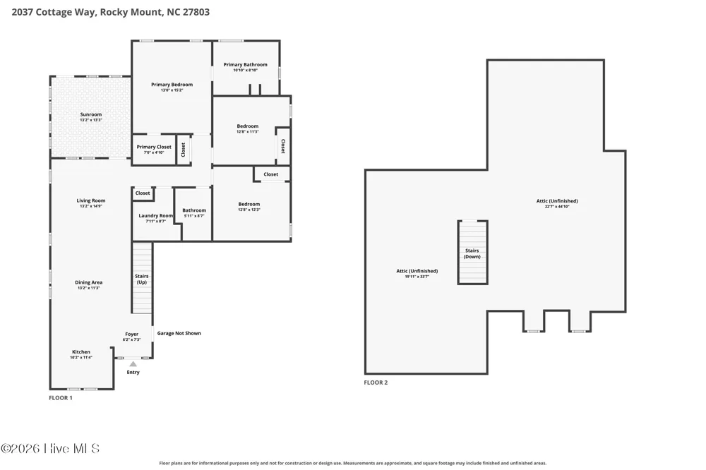 2037 Cottage Way Rocky Mount, NC 27803