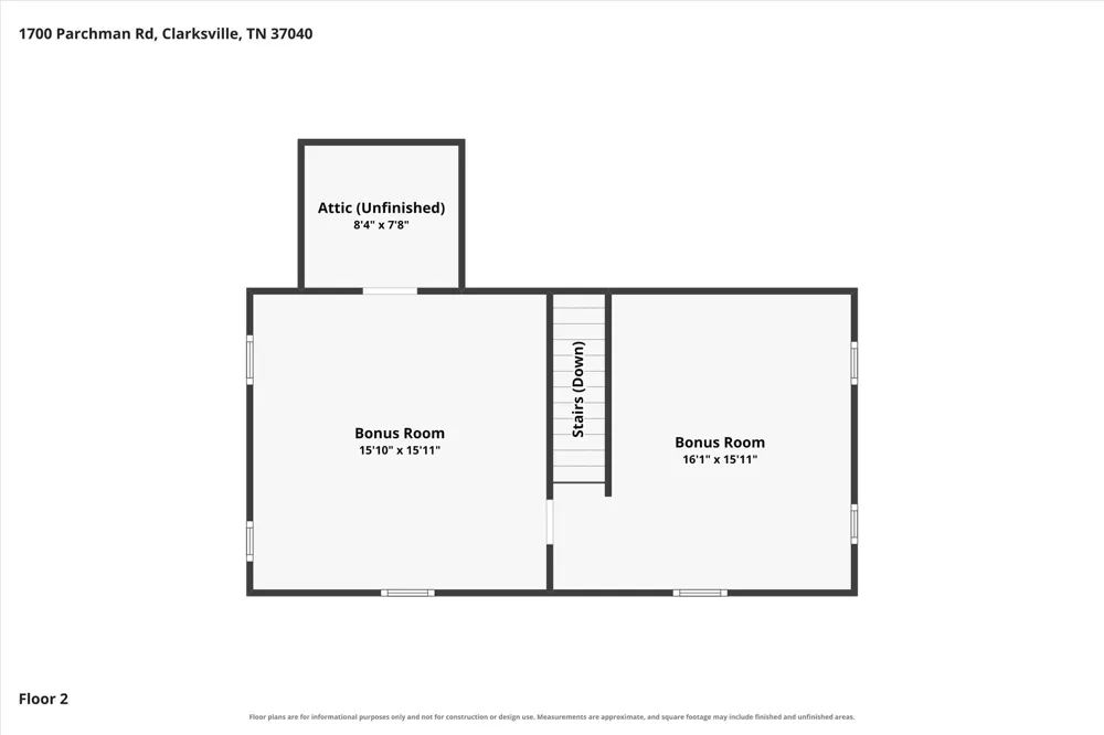 1700 Parchman Rd Clarksville, TN 37040