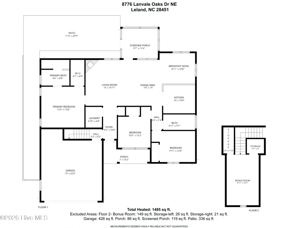 8776 Lanvale Oaks Drive NE Leland, NC 28451