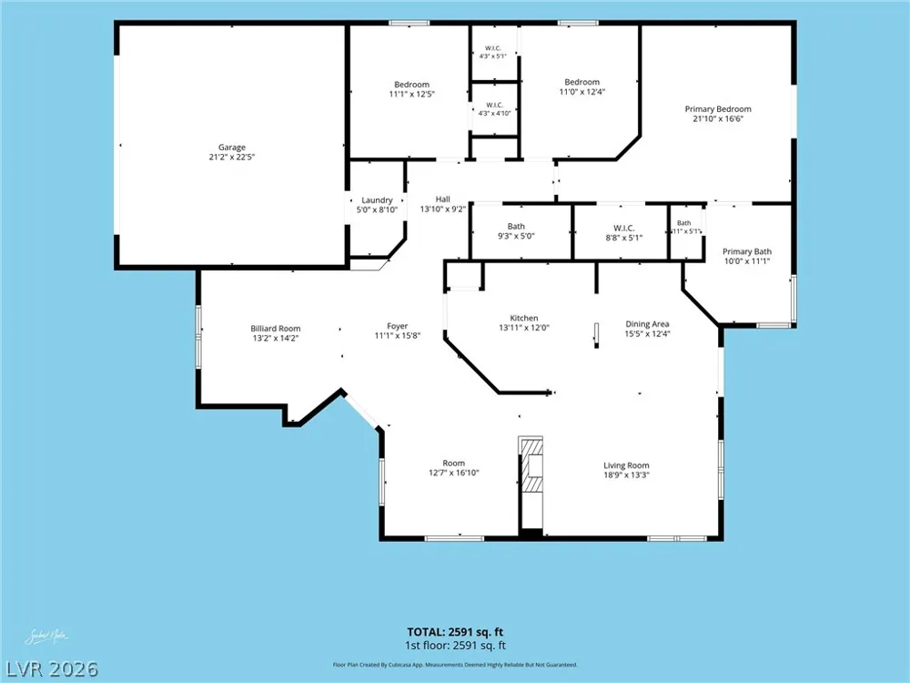 5721 Savant Court Las Vegas, NV 89149