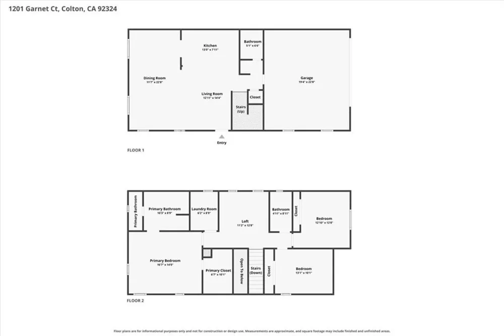 1201 Garnet Court Colton, CA 92324