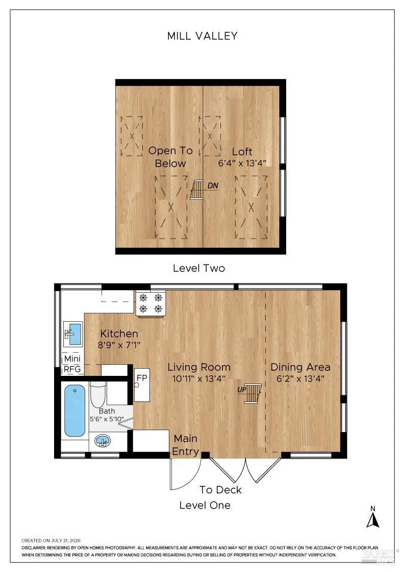 Address Not Shown Mill Valley, CA 94941