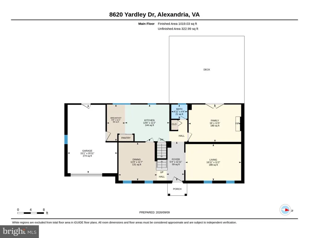8620 YARDLEY DRIVE Alexandria, VA 22308