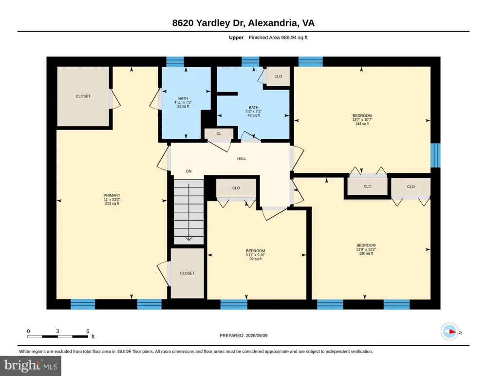8620 YARDLEY DRIVE Alexandria, VA 22308