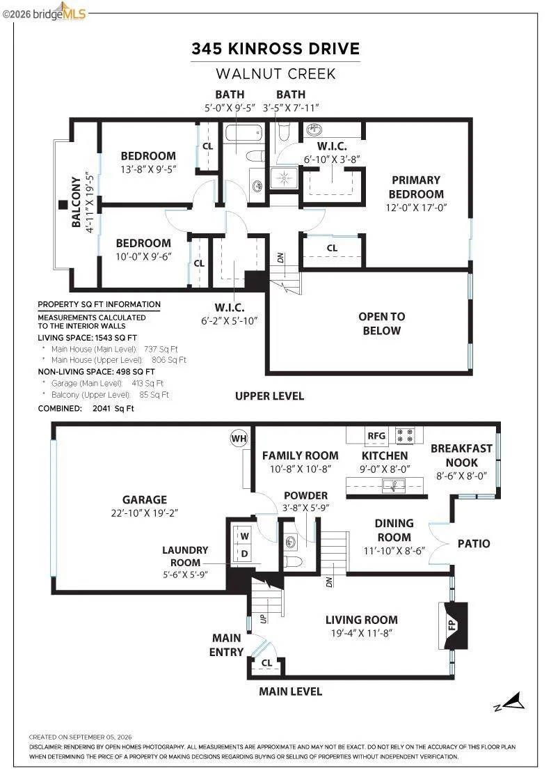 345 Kinross Dr. Walnut Creek, CA 94958