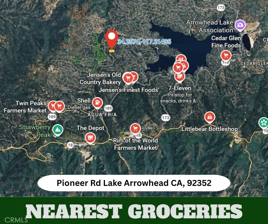 N Grass Valley RD Lake Arrowhead, CA 92352