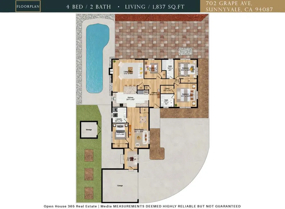 702 Grape Avenue Sunnyvale, CA 94087