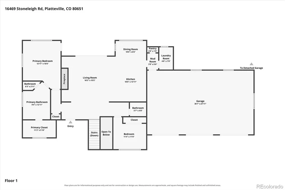 16469 Stoneleigh Road S Platteville, CO 80651