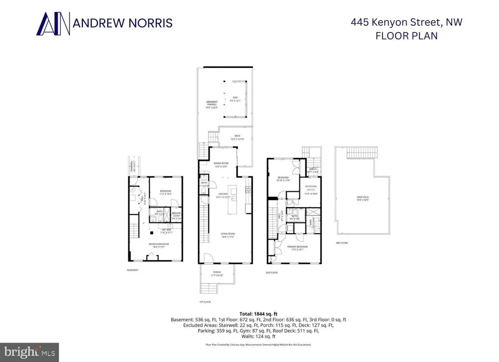 445 KENYON STREET NW Washington, DC 20010