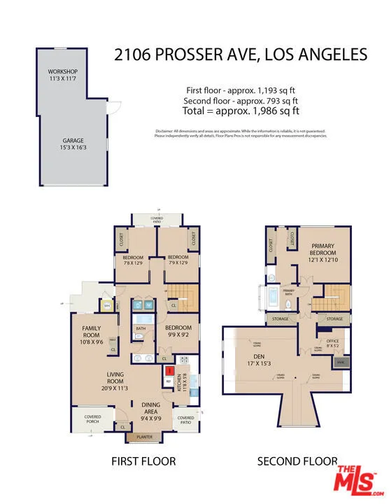 2106 Prosser Avenue Los Angeles, CA 90025