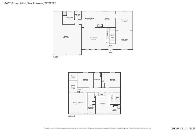15402 Forest Mist San Antonio, TX 78232