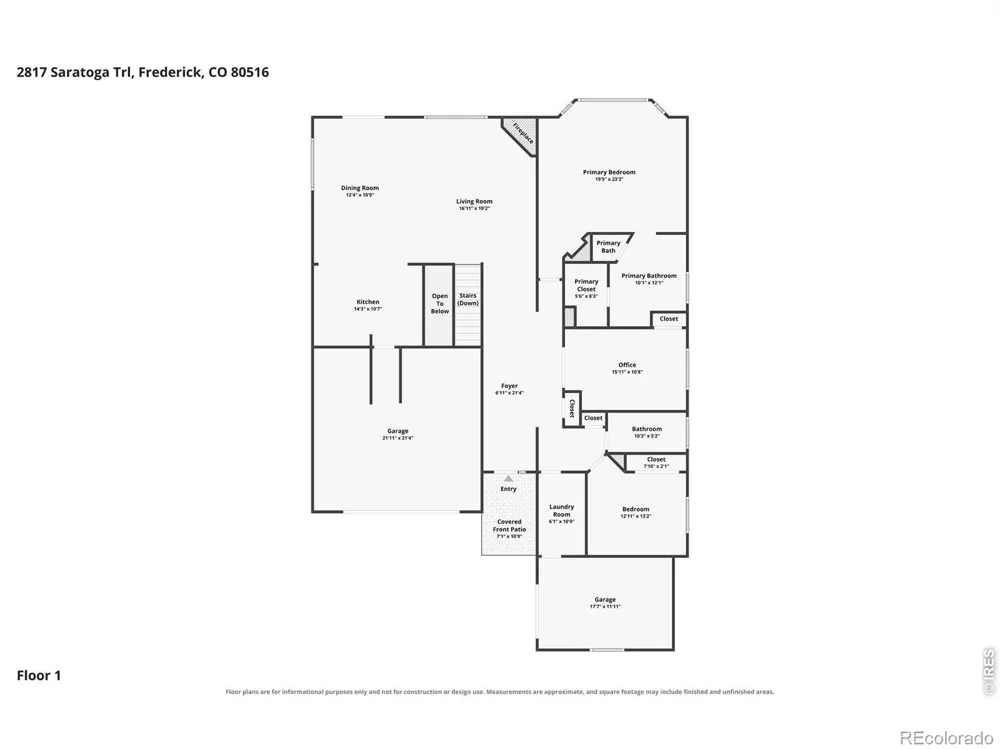 2817 Saratoga Trail Frederick, CO 80516