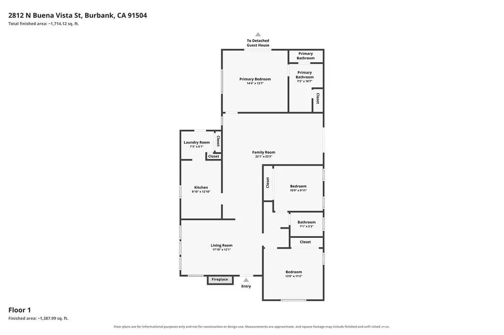 2812 Buena Vista Street Burbank, CA 91504
