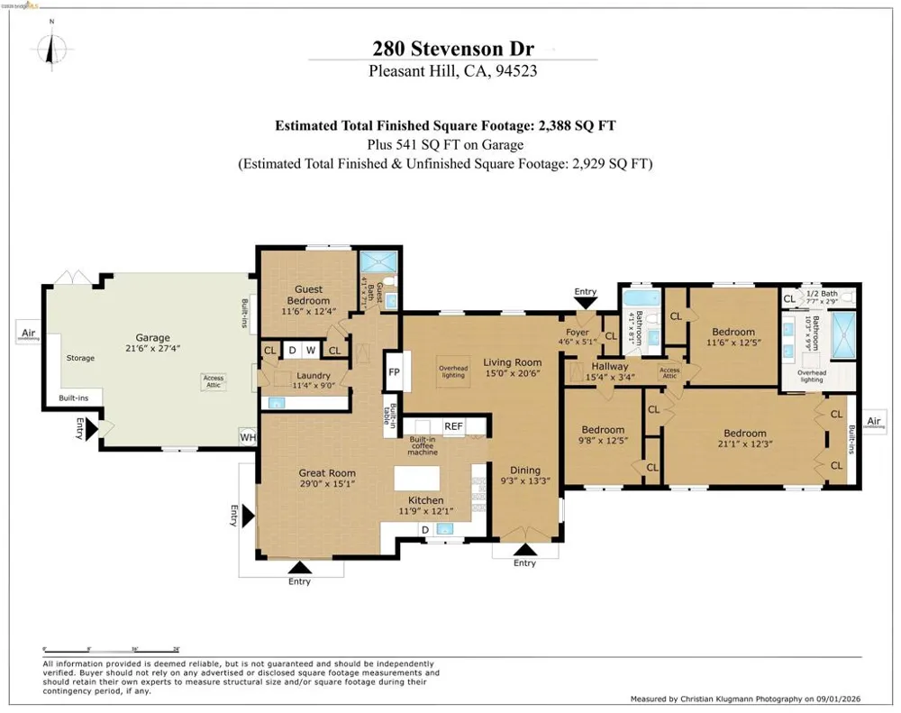 280 Stevenson Dr Pleasant Hill, CA 94523