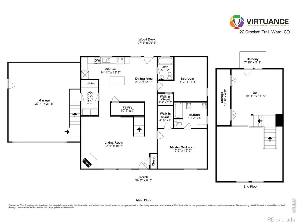 22 Crockett Trail Ward, CO 80481
