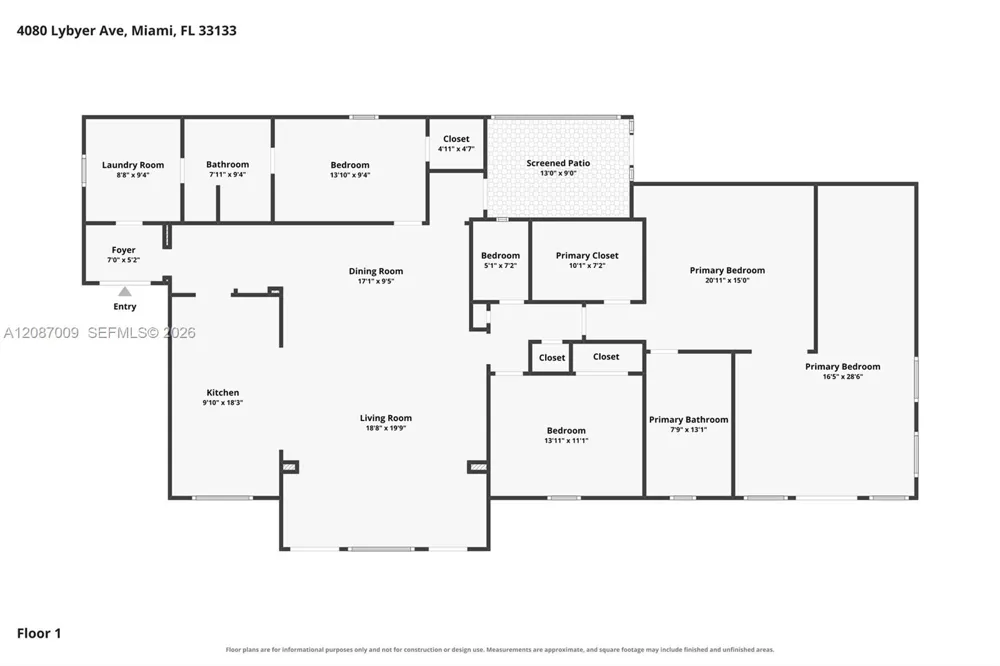 4080 Lybyer Ave Miami, FL 33133