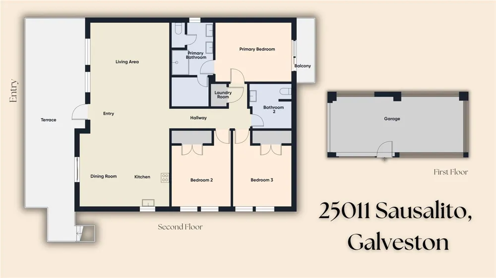 25011 Sausalito Drive Galveston, TX 77554