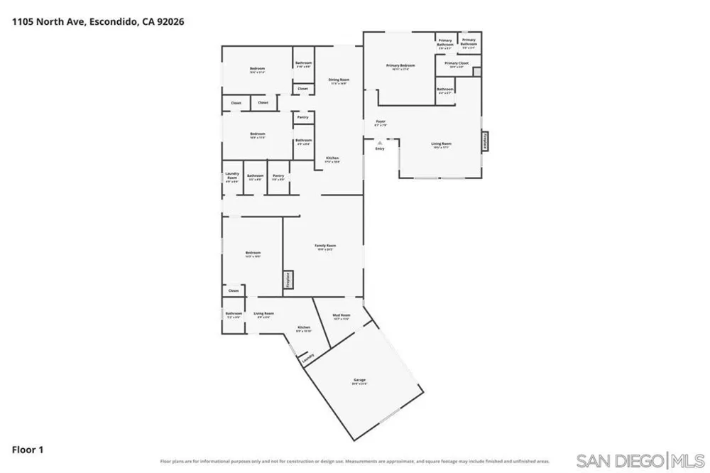 1105 North Ave Escondido, CA 92026