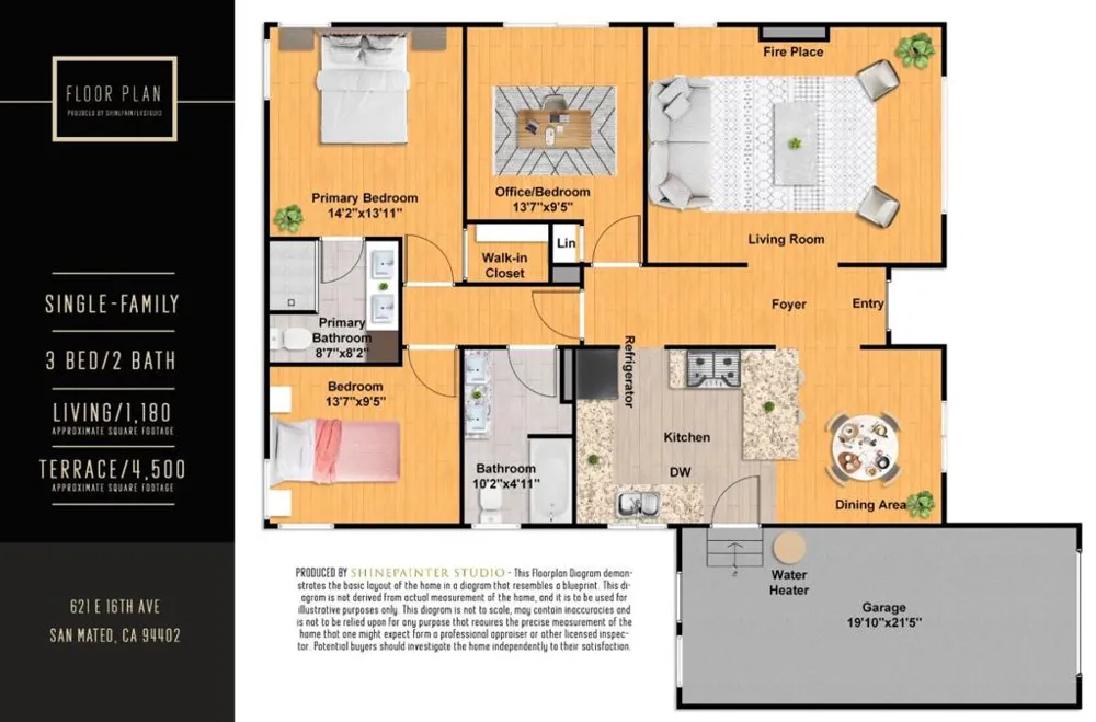 621 E 16th Avenue San Mateo, CA 94402