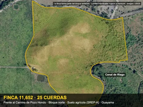 POZO HONDO FINCA 11652