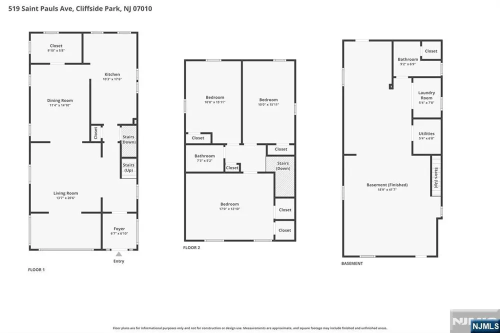 519 Saint Pauls Avenue Cliffside Park, NJ 07010