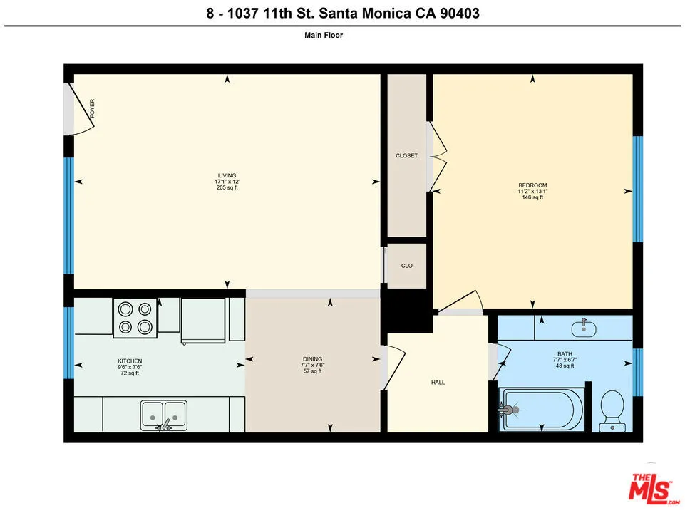 1037 11th Street #8 Santa Monica, CA 90403