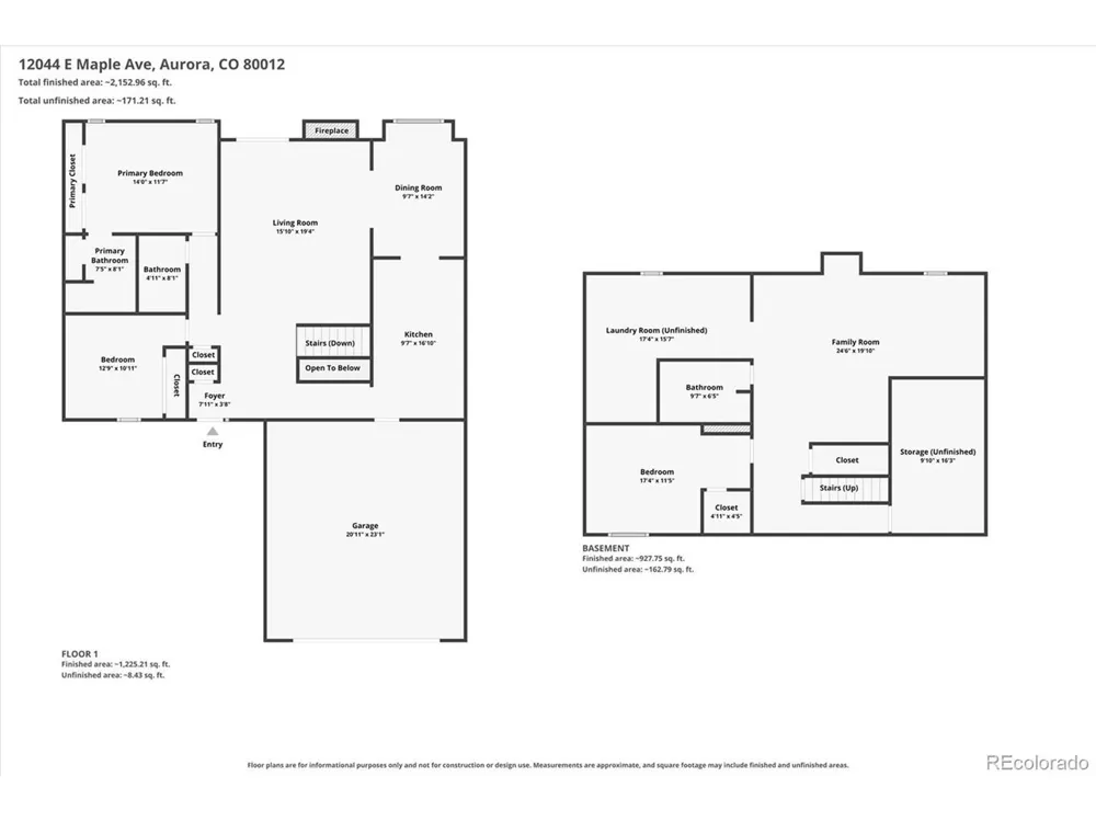 12044 E Maple Avenue Aurora, CO 80012