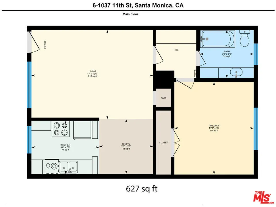 1037 11th Street #6 Santa Monica, CA 90403