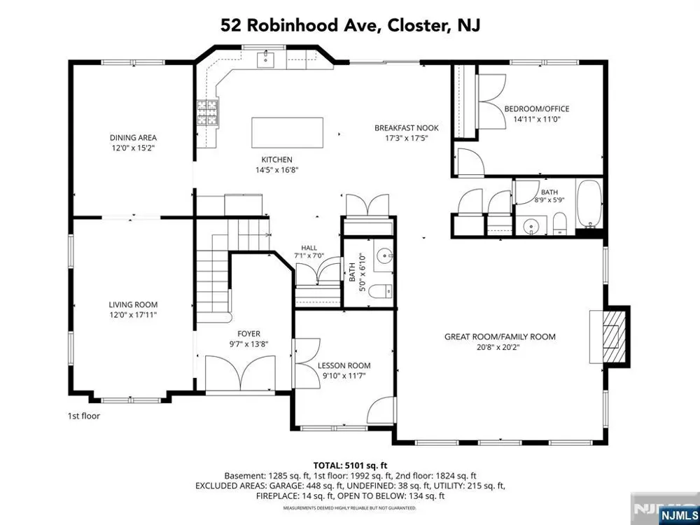 52 Robinhood Avenue Closter, NJ 07624