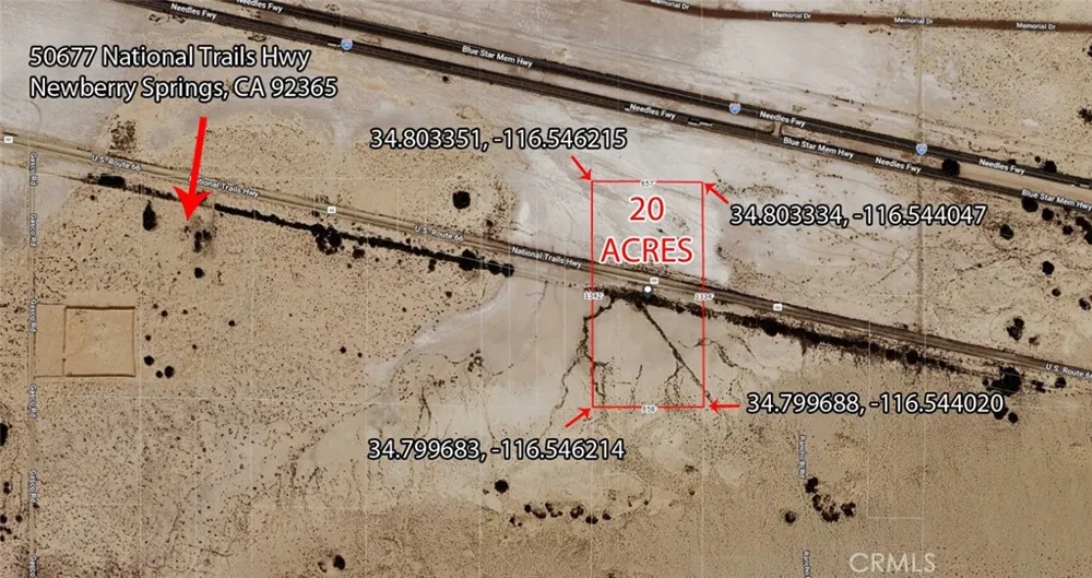 52221 Route 66 (National Trails Highway) Newberry Springs, CA 92365