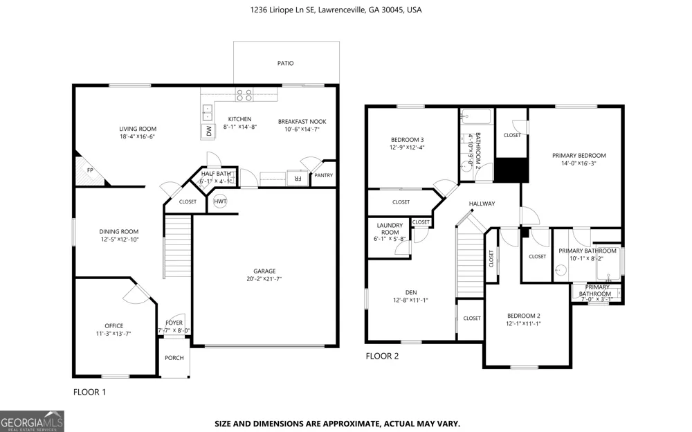 1236 Liriope LN Lawrenceville, GA 30045