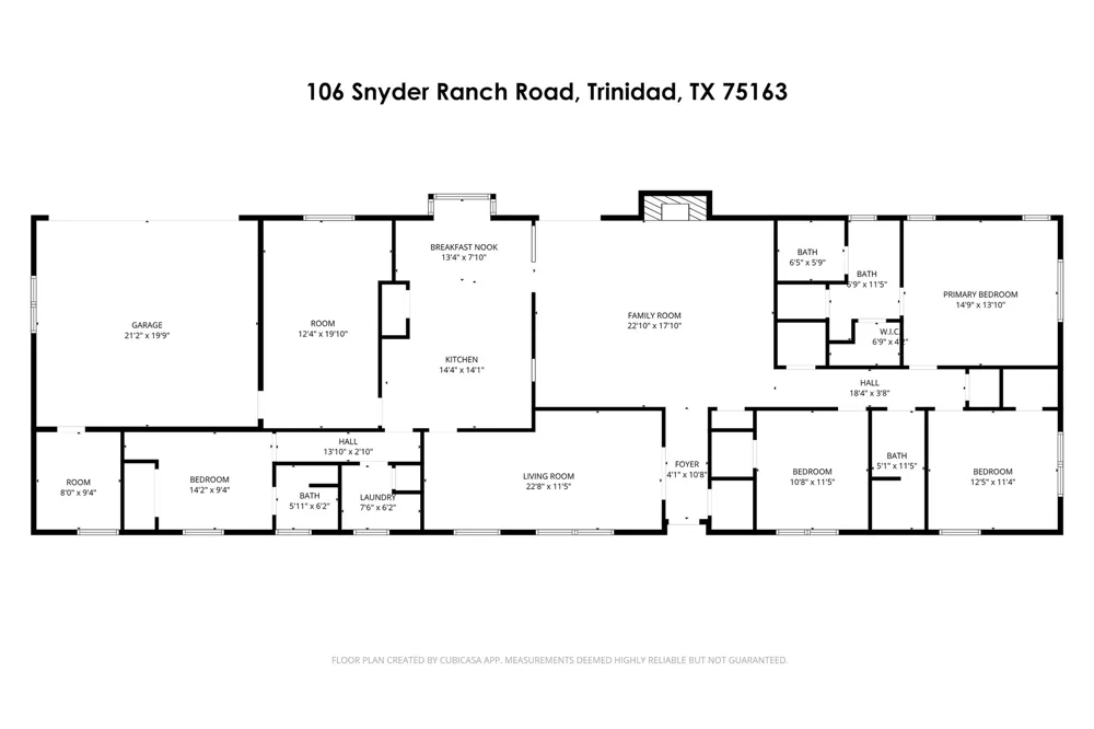 106 Snyder Ranch Road Trinidad, TX 75163