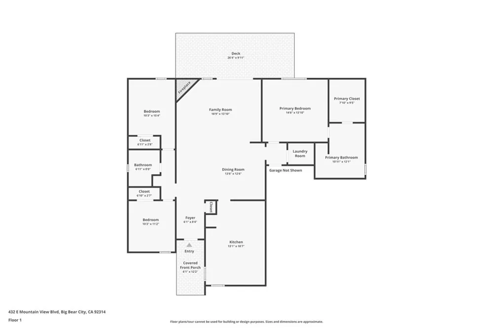 432 E Mountain View Boulevard Big Bear City, CA 92314